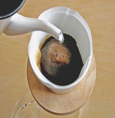 Biodegradable 100% Wood Pulp Coffee Filter Bag Cone Shaped V60 Filter Paper